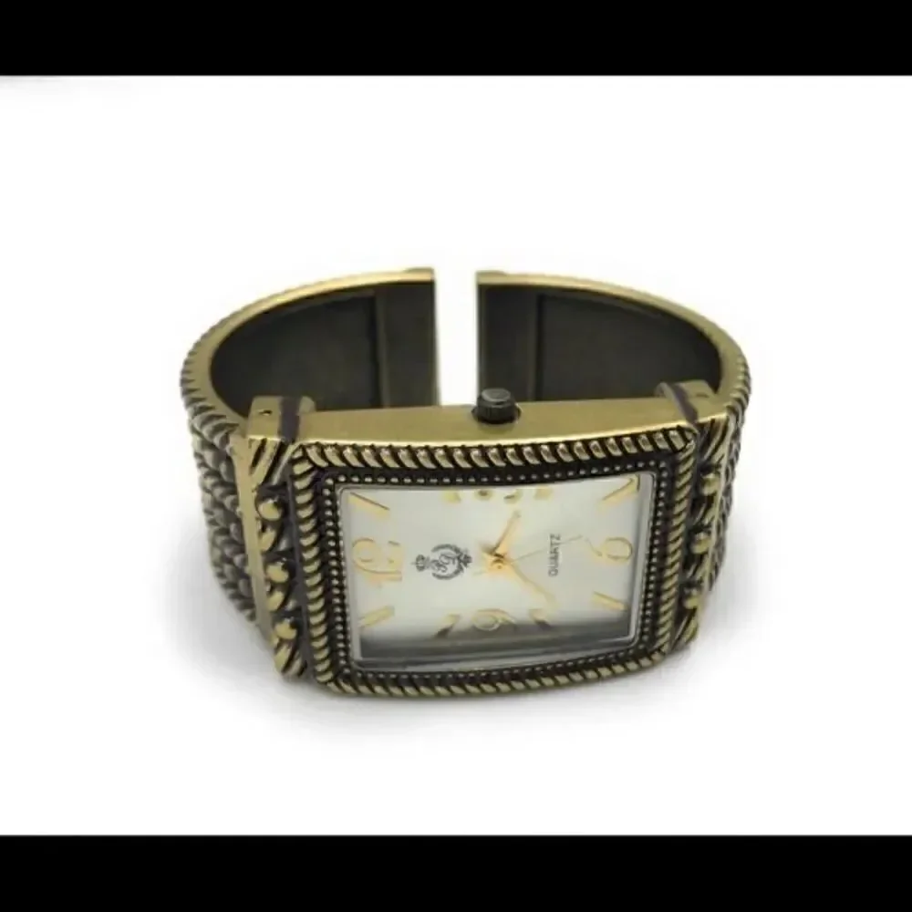 ANCIENT TIMES Premier Designs Cuff Watch Comes With New Battery PDW#1
